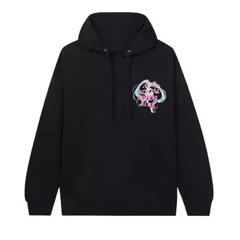 Худи Anti Social Social Club x Good Smile Racing Hatsune Miku 'Black', черный