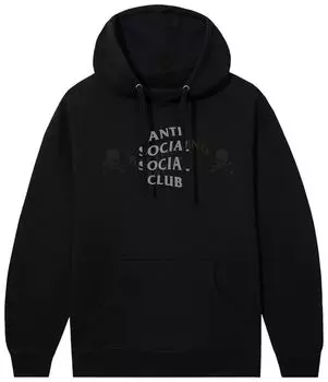 Худи Anti Social Social Club x Mastermind Mind Hoodie 'Black', черный