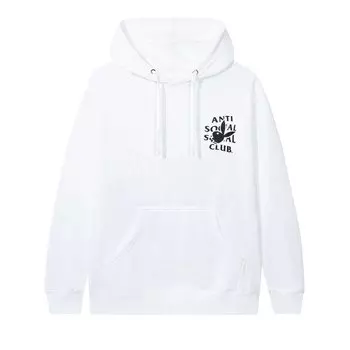 Худи Anti Social Social Club x Playboy Bunny Logo Hoodie White 'White', белый