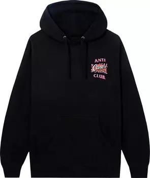 Худи Anti Social Social Club x Raising Canes Saucy Hoodie 'Black', черный
