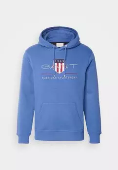 Худи Archive Shield Hoodie GANT, насыщенный синий