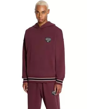 Худи Armani Exchange Collegiate Fleece, цвет Vineyard Wine