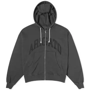 Худи Axel Arigato Link Zip-up, темно-серый