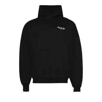 Худи Balenciaga Beverly Hills Oversized Hoodie, цвет Washed Black/White