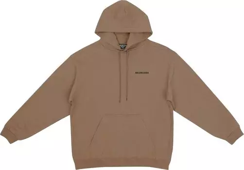 Худи Balenciaga Hoodie 'Taupe/Black', загар