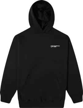 Худи Balenciaga Large Fit Hoodie Black, черный