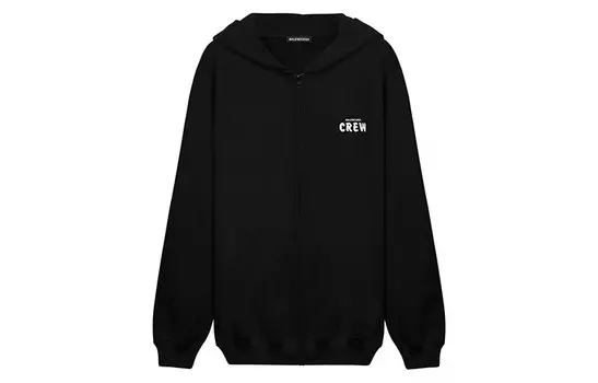 Худи Balenciaga Oversize, черный