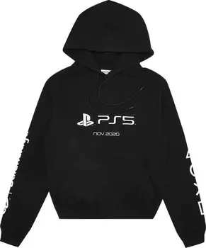 Худи Balenciaga Playstation Shrunk Hoodie Black, черный