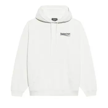 Худи Balenciaga Political Campaign Hoodie Medium Fit 'White', белый