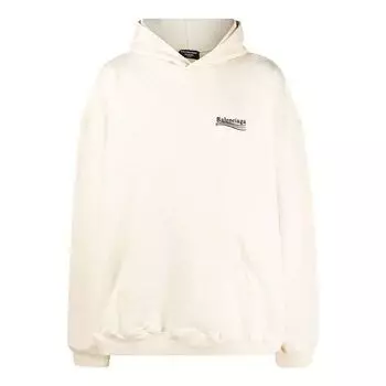 Худи Balenciaga Political Campaign Large Fit Hoodie 'White', белый