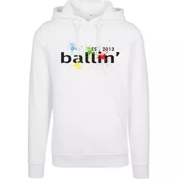 Худи Ballin Paint Splatter, белый