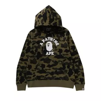 Худи BAPE 1st Camo Hoodie, зеленый