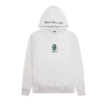 Худи BAPE A Bathing Ape Pullover 'Grey', серый