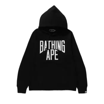 Худи BAPE NYC Logo Pullover 'Black', черный