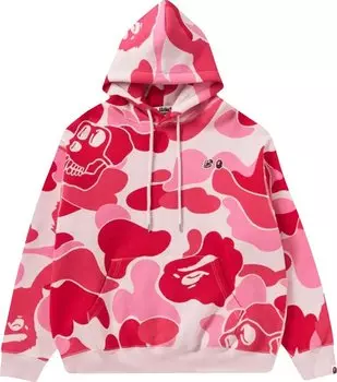 Худи BAPE x BAYC Camo Pullover 'Pink', розовый