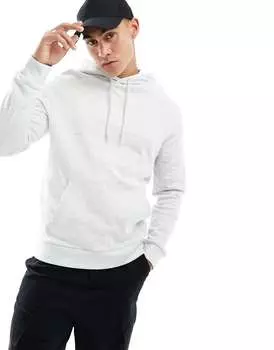 Худи белого меланжевого цвета ASOS