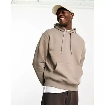 Худи Bershka бежевого цвета