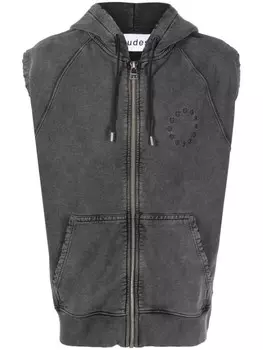 Худи без рукавов с принтом Etudes, черный