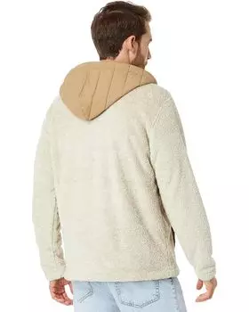 Худи Billabong Badger 1/2 Zip Hoodie, цвет Oatmeal Heather 1