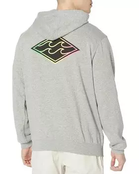 Худи Billabong Short Sands Pullover Hoodie, цвет Grey Heather