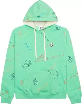 Худи Billionaire Boys Club BB Scribble Hoodie 'Spring Bud', зеленый