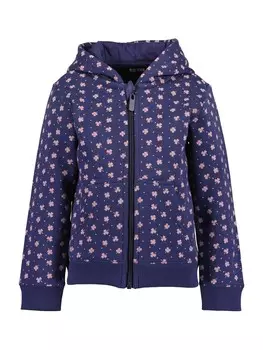 Худи BLUE SEVEN Zip-Up Hoodie, морской синий