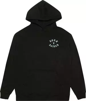 Худи Born x Raised Rocker Hoodie 'Black', черный