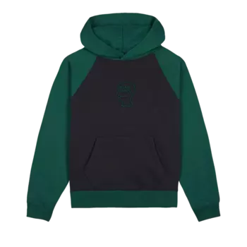 Худи Brain Dead Pigment Wash Logo Head Raglan 'Navy', синий