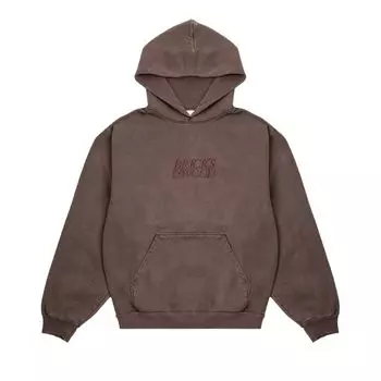Худи Bricks & Wood Core Logo Hoodie 'Clove', коричневый