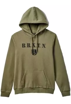 Худи Brixton Peace Shield, зеленый