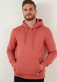 Худи Buratti, цвет brick red