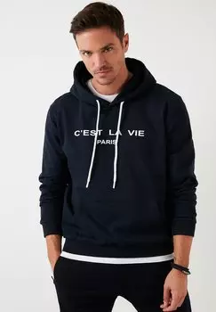 Худи Buratti, цвет navy blue