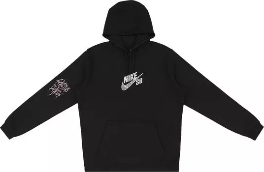 Худи Cactus Jack by Travis Scott For Nike SB Hoodie 'Black', черный