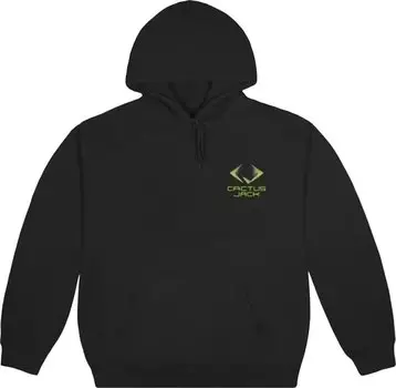 Худи Cactus Jack by Travis Scott Gamer I Hoodie 'Washed Black', черный