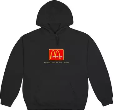 Худи Cactus Jack by Travis Scott x McDonald's Billions Served Hoodie 'Black', черный