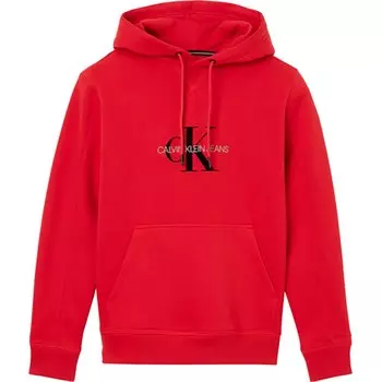 Худи Calvin Klein Jeans Archival Monogram, красный