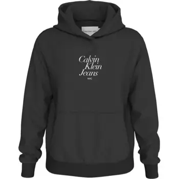 Худи Calvin Klein Jeans Font Graphic, черный