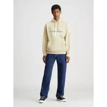 Худи Calvin Klein Jeans Seasonal Monologo, бежевый