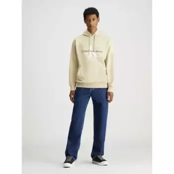 Худи Calvin Klein Jeans Seasonal Monologo, бежевый