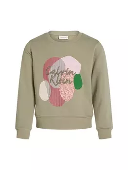 Худи Calvin Klein Jeans Sweatshirt, цвет green/olive