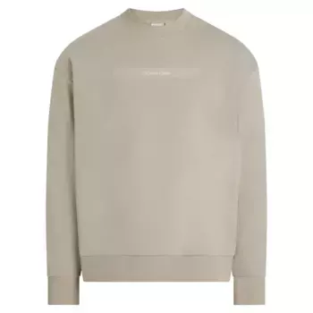 Худи Calvin Klein Structured Embroidery, бежевый