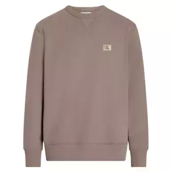 Худи Calvin Klein Woven Label, бежевый