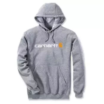 Худи Carhartt Logo Loose Fit, серый