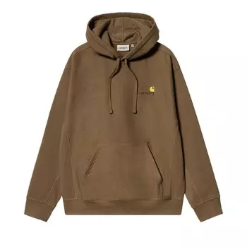 Худи Carhartt WIP American Script Hoodie, цвет Lumber