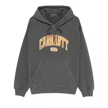 Худи Carhartt WIP Library Hoodie 'Black', черный