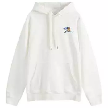 Худи Casablanca Croquis De Tennis Embroidered Hoodie, цвет Off-White