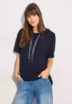 Худи Cecil тонкой вязки, синий