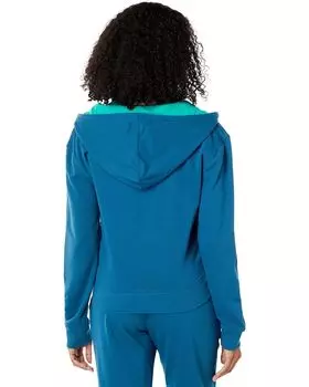 Худи Champion Campus French Terry Zip Hoodie, цвет Fresh Teal