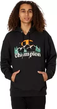 Худи Champion Classic Fleece Pullover Hoodie, черный