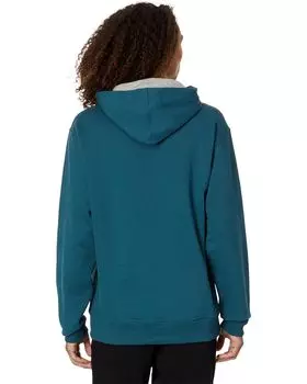 Худи Champion Powerblend Fleece Pullover Hoodie, цвет Metallic Teal